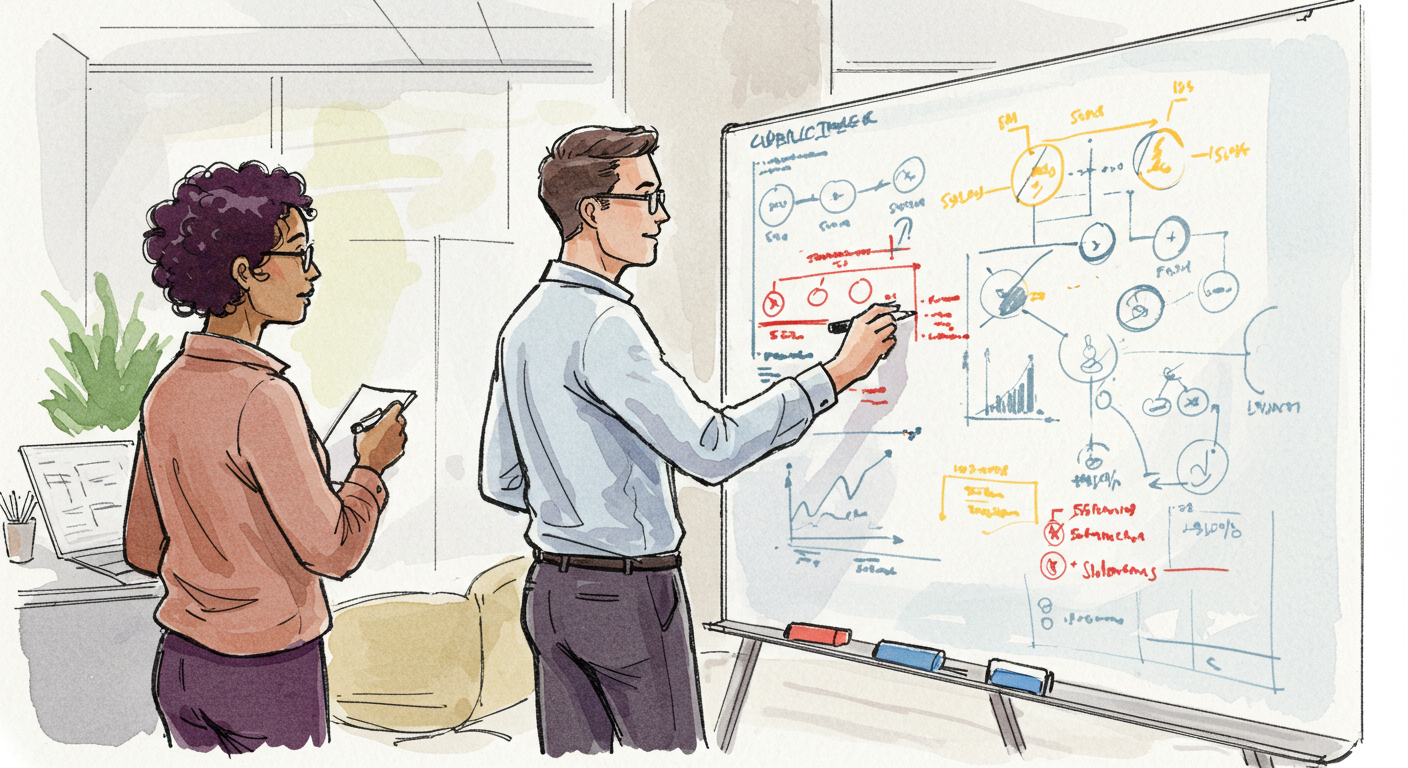 Healthcare Leadership Sketch 01 - generated by David Quitmeyer