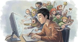 Creative Writing Sketch 06 - generated by David Quitmeyer