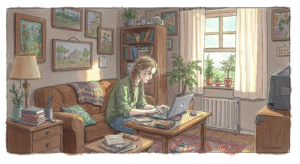 Creative Writing Sketch 10 - generated by David Quitmeyer