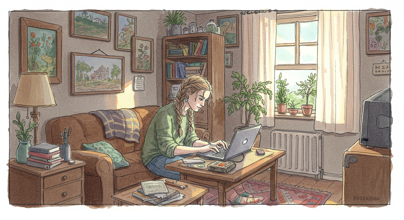 Creative Writing Sketch 10 - generated by David Quitmeyer