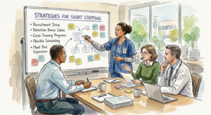 Healthcare Leadership Sketch 14 - generated by David Quitmeyer