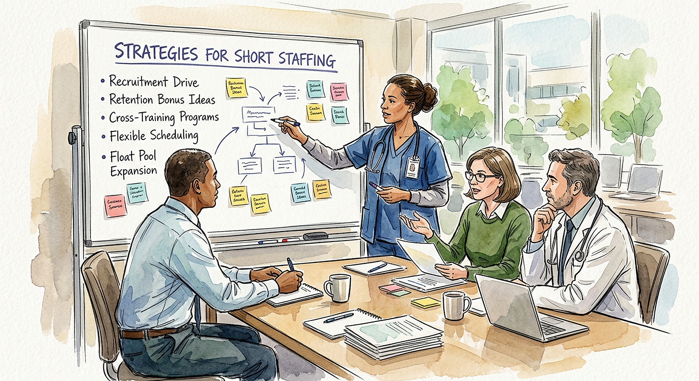 The Impact of Staffing Shortages on Healthcare Leadership