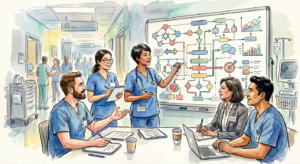 Healthcare Leadership Sketch 15 - generated by David Quitmeyer